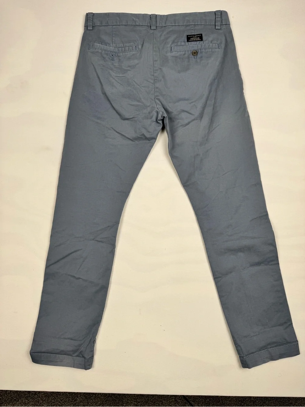 Banana Republic Fulton Skinny Chino Blue/Gray Men’s 31X30